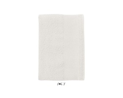 Serviette personnalisée toilette blanche 50 x 100 cm