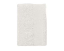 Serviette personnalisée toilette blanche 50 x 100 cm