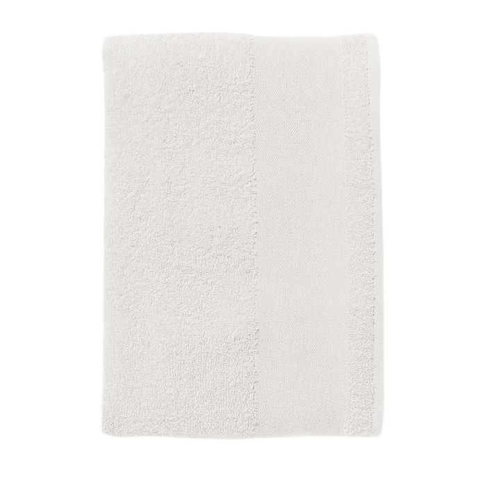  Serviette personnalisée toilette blanche 50 x 100 cm