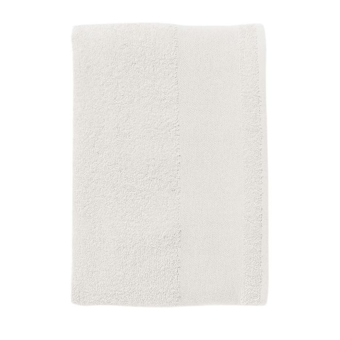  Serviette de bain blanche 70 x 140 cm