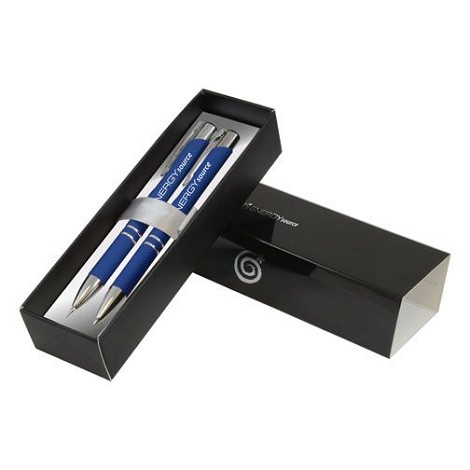 Parure de stylo dans un coffret