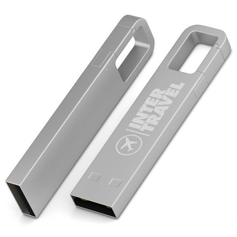 Clé USB mousqueton 8 Go