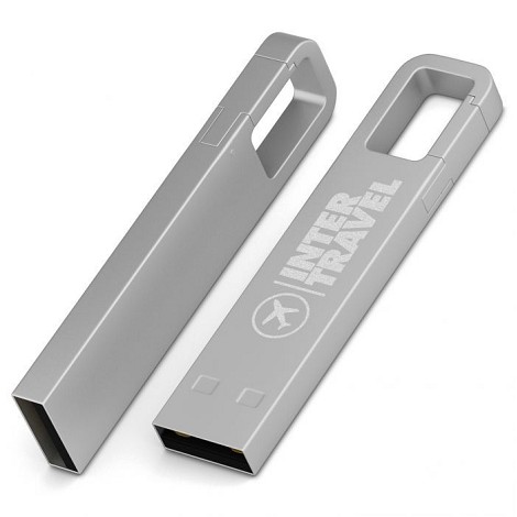Clé USB mousqueton 8 Go