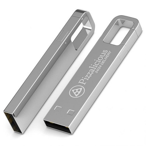 Clé USB mousqueton 8 Go
