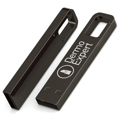 Clé USB mousqueton 8 Go