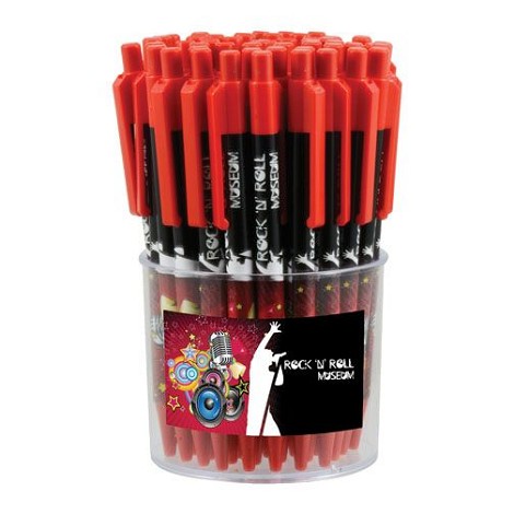 Stylo en pot de présentation