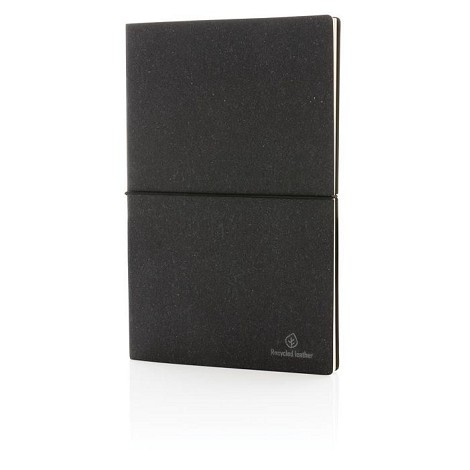 Carnet A5 cuir recyclé