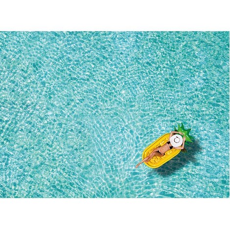 Matelas gonflable ananas