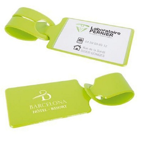 Etiquette à bagages