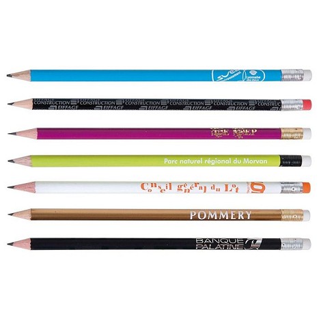 Crayon à papier avec tête gomme