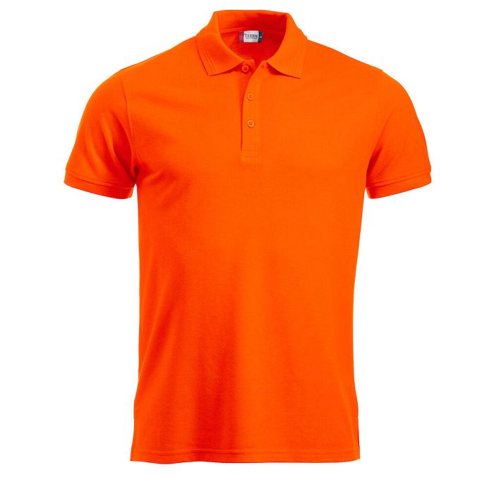  Polo en polycoton homme couleur