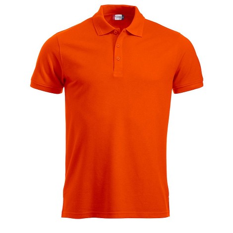  Polo en polycoton homme couleur