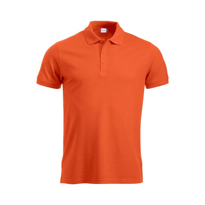  Polo en polycoton homme couleur