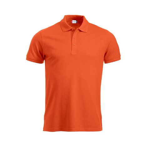  Polo en polycoton homme couleur