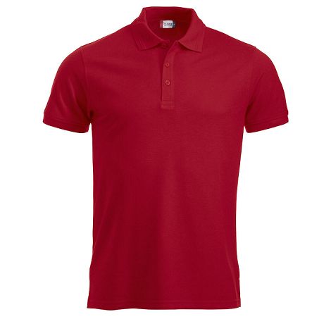  Polo en polycoton homme couleur