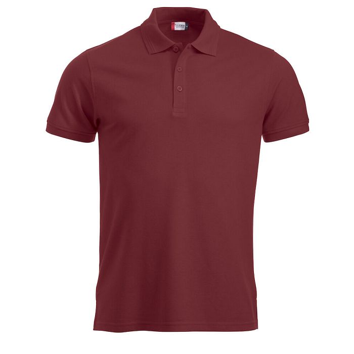  Polo en polycoton homme couleur