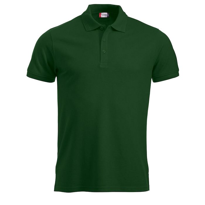  Polo en polycoton homme couleur