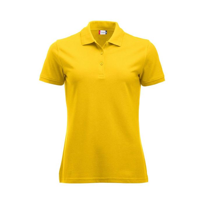  Polo en polycoton couleur femme