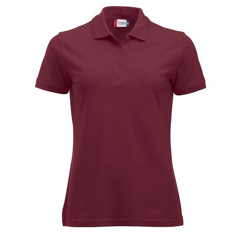  Polo en polycoton couleur femme