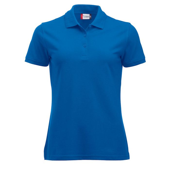  Polo en polycoton couleur femme