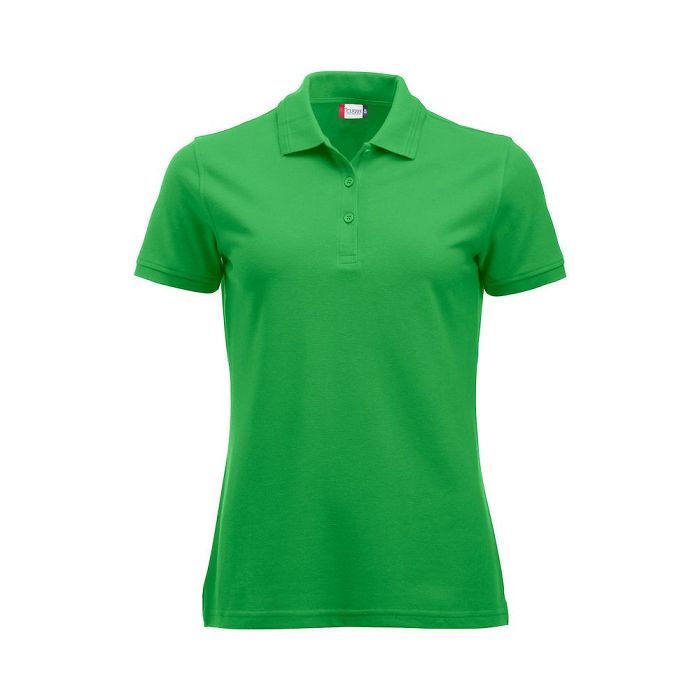  Polo en polycoton couleur femme