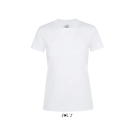Tee-shirt femme blanc 150 g/m²
