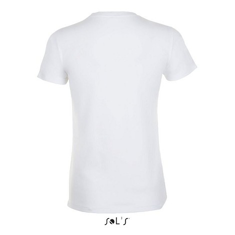 Tee-shirt femme blanc 150 g/m²
