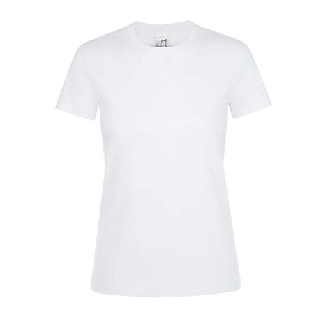  Tee-shirt femme blanc 150 g/m²