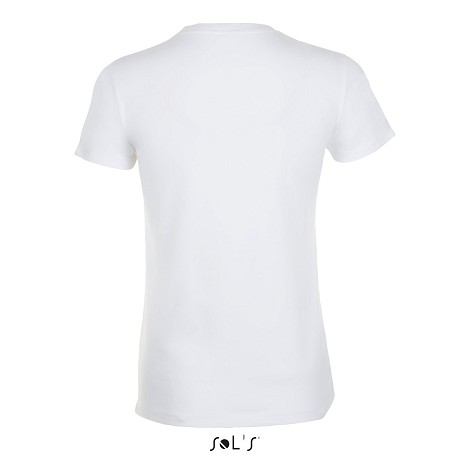 Tee-shirt femme blanc 150 g/m²