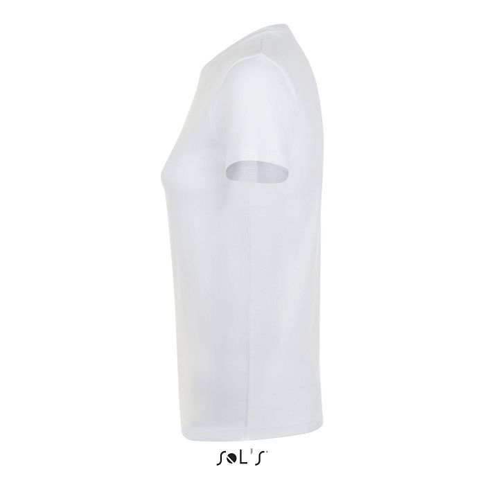  Tee-shirt femme blanc 150 g/m²