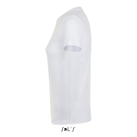 Tee-shirt femme blanc 150 g/m²
