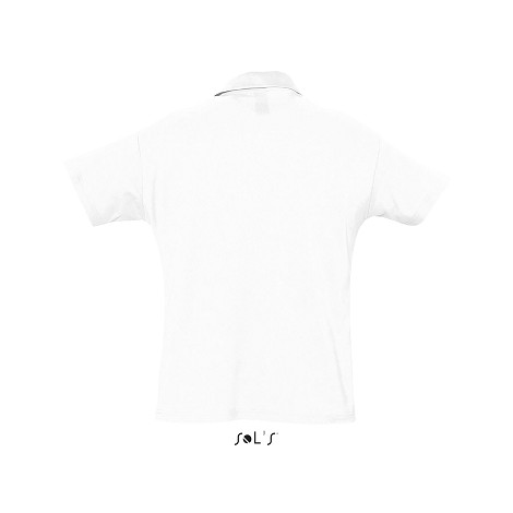 Polo blanc corporate homme