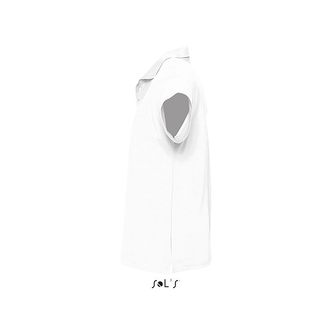 Polo blanc corporate homme