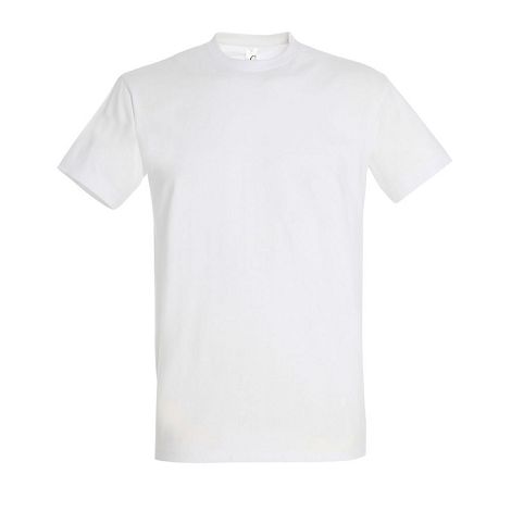 Tee-shirt homme col rond blanc
