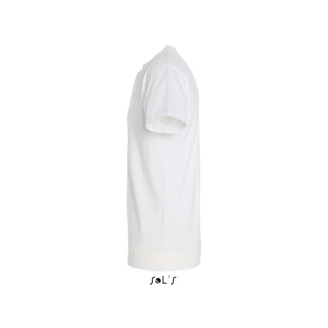 Tee-shirt homme col rond blanc