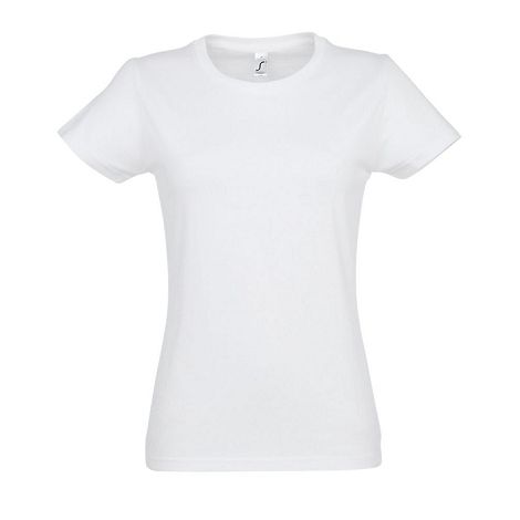 Tee-shirt femme blanc 190 g/m²