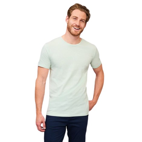  Tee-shirt personnalisable homme couleur coupe ajustée 155 g/m²