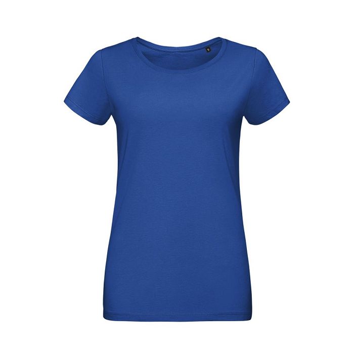  Tee-shirt personnalisé femme couleur coupe ajustée 155 g/m²