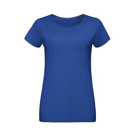  Tee-shirt personnalisé femme couleur coupe ajustée 155 g/m²