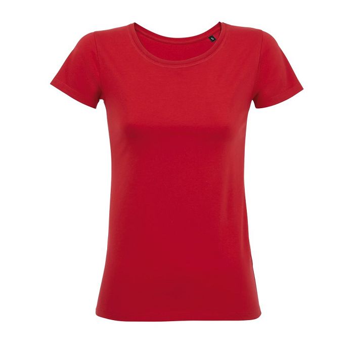  Tee-shirt personnalisé femme couleur coupe ajustée 155 g/m²