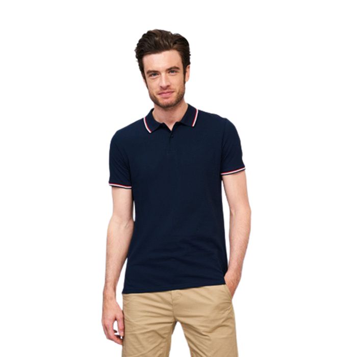  Polo couleur fashion homme