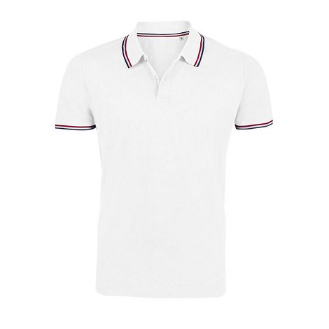 Polo blanc fashion homme