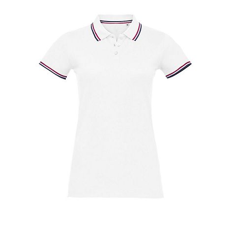 Polo blanc fashion femme