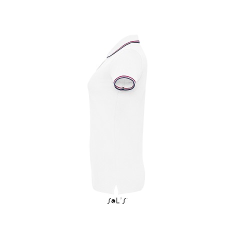Polo blanc fashion femme