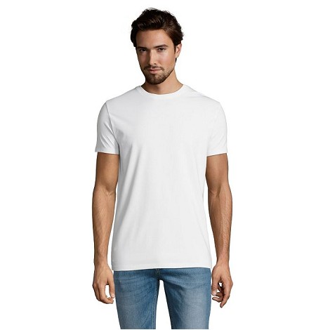 Tee-shirt col rond homme blanc 190 g/m²