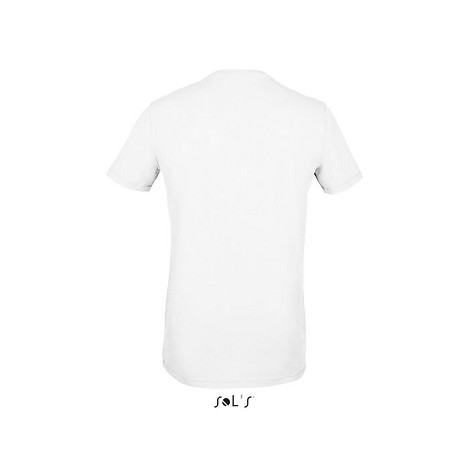 Tee-shirt col rond homme blanc 190 g/m²