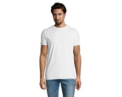 Tee-shirt col rond homme blanc 190 g/m²