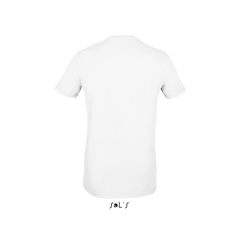 Tee-shirt col rond homme blanc 190 g/m²