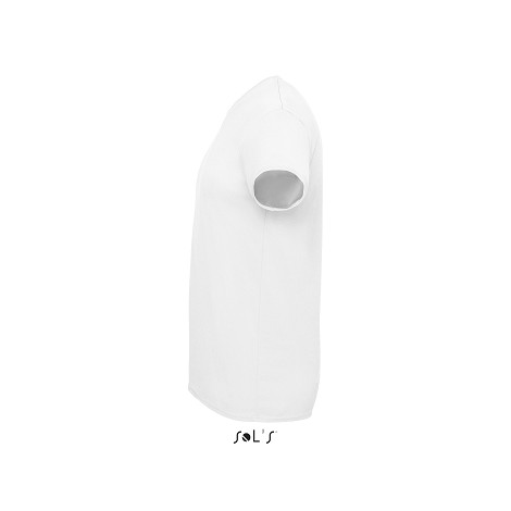 Tee-shirt blanc sport unisexe