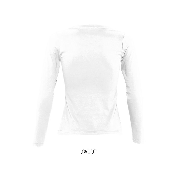  Tee-shirt blanc manches longues femme